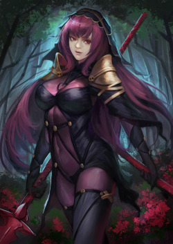 phamoz:  Fate/Grand Order - Scathach