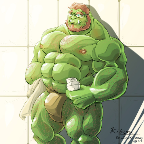 lixpex:  The old professor needed a change in his life. The Orc potion gave him exactly the change he needed.(via objaculation and furaffinity.net)