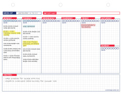 tchnologic:  Weekly Planner Printable I made this weekly printable