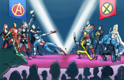  bobbyrubio:  My X-Men Photoset by Animator/Story Artist, Bobby