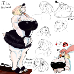 pumspread: The big lady has a name and story now guys :D Julia