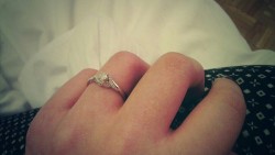 I got engaged! It’s a bit of a kick up the arse to get