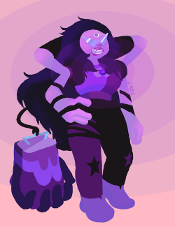 chbichee:  Another fusion!! I was putting off drawing Sugilite,