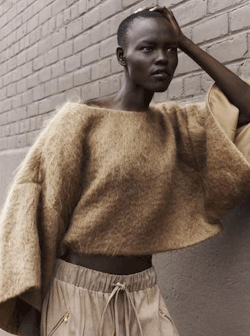 modelmeth: Grace Bol ; playing fashion by Marianna Sanvito with