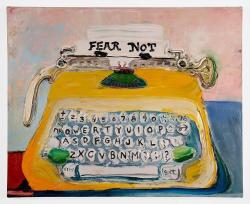 kafkasapartment: Fear Not, 2017. Sam Messer. Canvas, Oil Paint