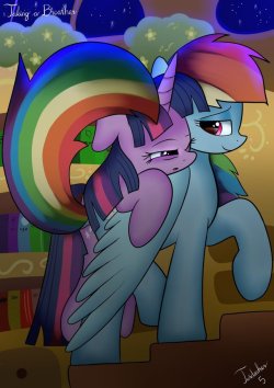 twidashlove:   “Oh Twi…”“Mmmngg… — Rainbow? What