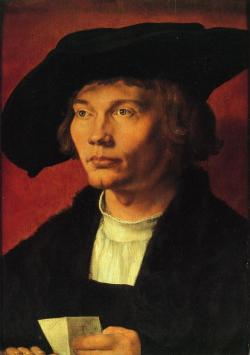 artist-durer:  Portrait of Bernhard von Reesen, 1521, Albrecht