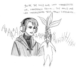 origamically:  my harry potter au headcanon is that levi is like