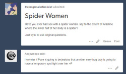 purple-mantis:That’s uh…that’s a tricky couple questions
