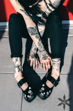 hannahrayninja:  Hannah Pixie for TUK footwear by Hannah Ray - twitter | instagram | blog