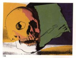 andywarhol-art:  Skull Andy Warhol