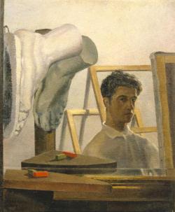 grundoonmgnx:  Italo Cremona,   Self Portrait,  1927,  Oil on
