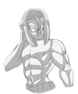  Anonymous said to funsexydragonball: The way you draw Boxer