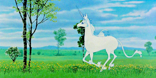 vintagegal:  The Last Unicorn (1982) 