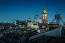 mostlyitaly:  The rooftops (Rome, Italy) by Carsten Pedersen