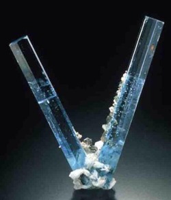 geologypage:  Aquamarine | #Geology #GeologyPage #Mineral  Locality: