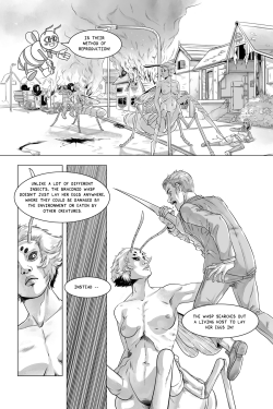cacoethic:  Here’s a preview page from the 10-page story Miru