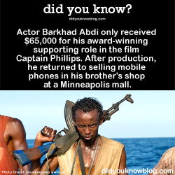 depressednmoderatelywelldressed:   did-you-kno:  Actor Barkhad