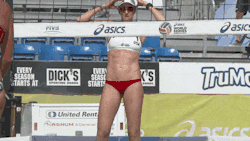 Beach Volleyball Champion Kerri Walsh To see the hottest lingerie