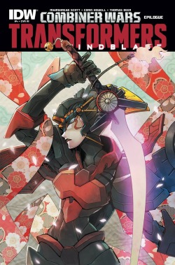 allspark:  Windblade Incentive Cover #Transformers #Botcon @IDWPublishing