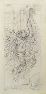 amare-habeo: Hans Bellmer (German, 1902-1975)Study for “The
