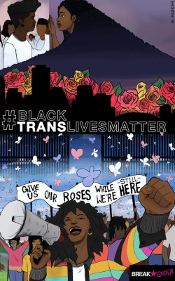outforhealth: Trans Artists Made These Stunning Posters For Trans
