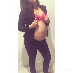 hotwife515:  A request from one of my followers, pregnant and