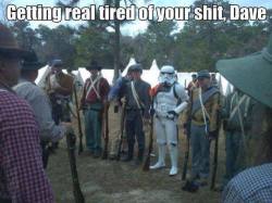 georgetakei:  Cosplay—how to be a real trooper. http://ift.tt/1gWKWvj