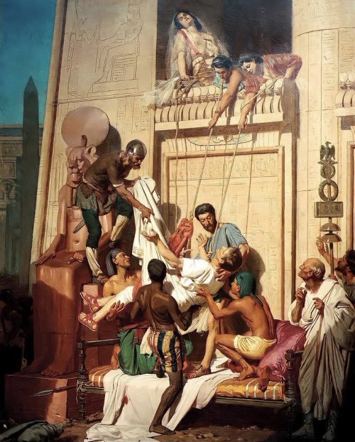 carloskaplan:‘Cleopatra e Marco Antonio’ de Eugène-Ernest