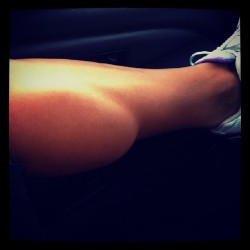 Female calf muscle