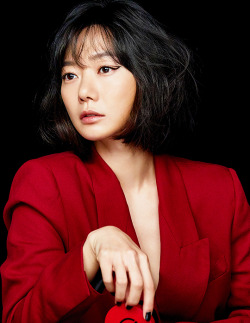 cruzmylene:Doona Bae in Harper’s Bazaar for Giorgio Armani