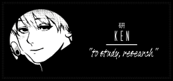  東京喰種 - Name Meanings       —- [ insp . x ] 