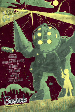 nerdsandgamersftw:  BioshockBy Ron Guyatt | Available as prints