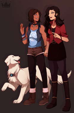 korrasamiisms:almost——-there:Modern Korrasami by PrincessHarumi