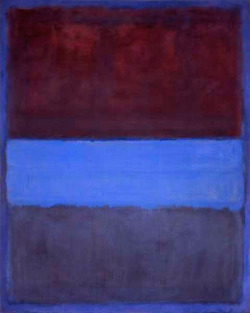 retroavangarda:    Mark Rothko, No. 61 (Rust and Blue), 1953