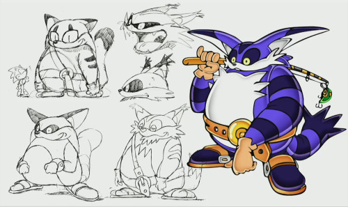 ask-theblueblur:   Sonic the Hedgehog Concept Artwork shown during the June, 25th Joypolis Event in Japan. (x)   I needed some sonic on my blog