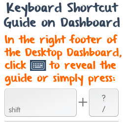 unwrapping:  Tumblr Adds Keyboard Shortcut Guide to Desktop Dashboard: Press