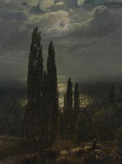 poboh:  Night on the south shore, Nikolay Nikanorovich Dubovskoy.