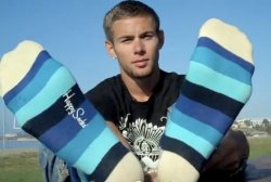 ftlove69:  boyznsockz:  Jake’s Happy Socks make me happy…and