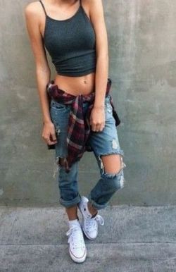 Just Pinned to Outfits with Denim Jeans that I really like: ∾∙♕❁