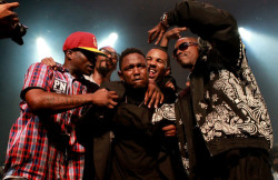 hype-hop:  Kendrick Lamar in tears after West Coast rap legends