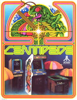 it8bit:  Classic Ads: Centipede Centipede is a vertically-oriented