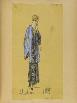 historyof1920sfashion:  Hiver 1929-30, Robes d’Après-midi