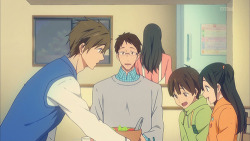  MakoZumi + Siblings <3  Apparently KyoAni only has one design