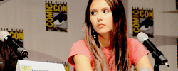 clarastonem:  Nina Dobrev at Comic-Con panels 2009-2014 