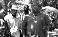 hiphopflow:  Jay Z & Biggie on the set of “Ain’t No Nigga”