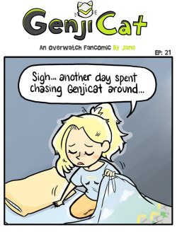 genji-cat:  #genjicat loves you angela!