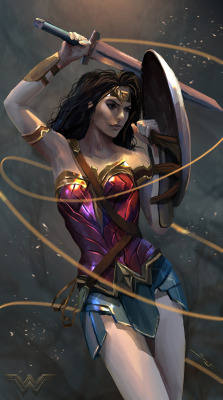 ronfaureart:  Wonder Woman 