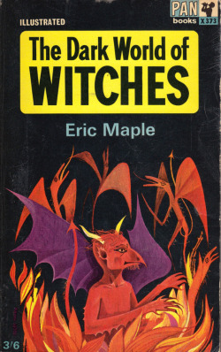 everythingsecondhand: The Dark World Of Witches, by Eric Maple (Pan, 1965). From Oxfam in Winchester. 