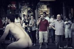 urbannudism:  urbannudism:  6th naked bike ride of thessaloniki